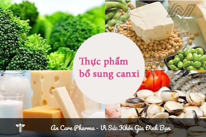 Thực phẩm bổ sung canxi cho trẻ