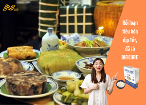 Bổ sung men vi sinh BIFICURE cho người bị rối loạn tiêu hóa