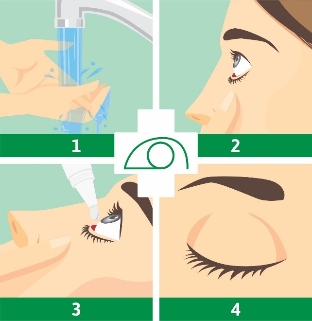 Vệ sinh mắt bằng nước muối sinh lý đúng cách