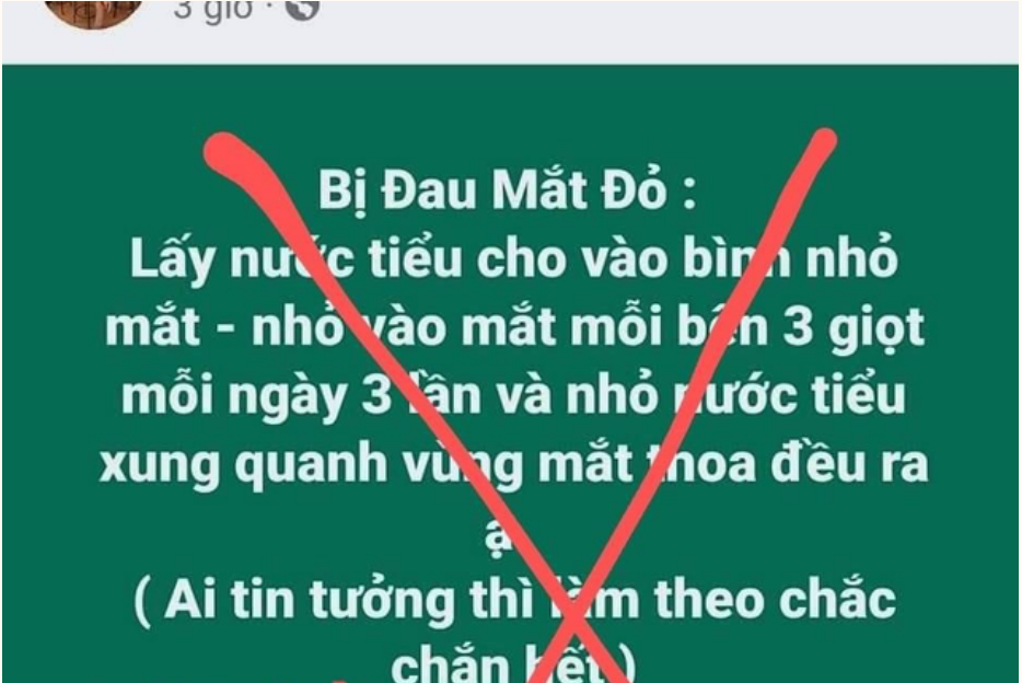Tuyệt đối không được tự ý chữa trị theo các cách được lan truyền mà không có chỉ định của bác sĩ