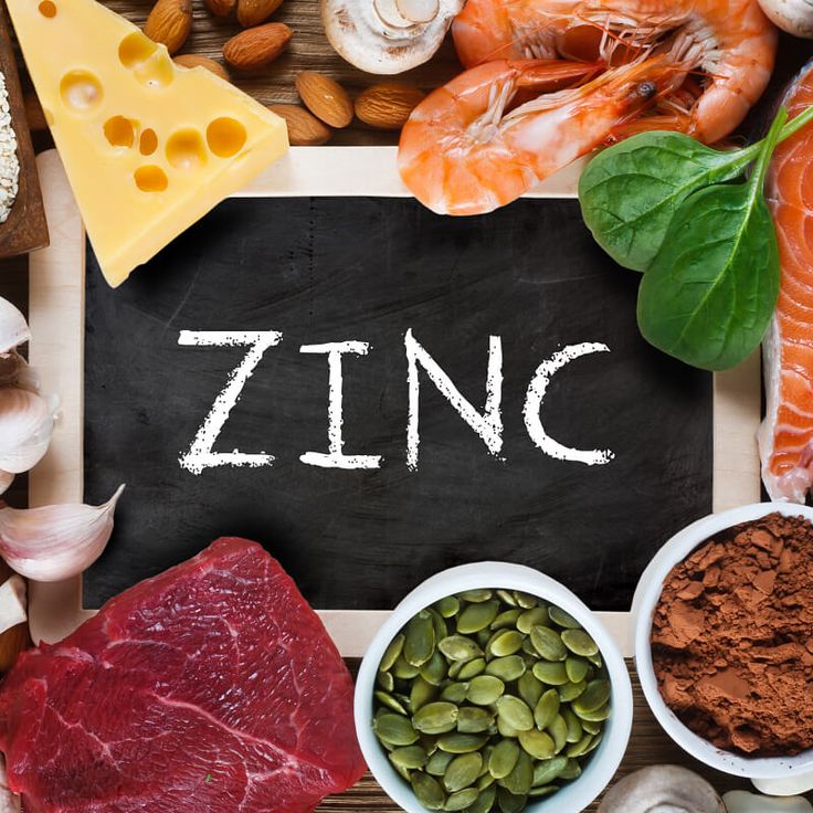 Các thực phẩm giàu kẽm 