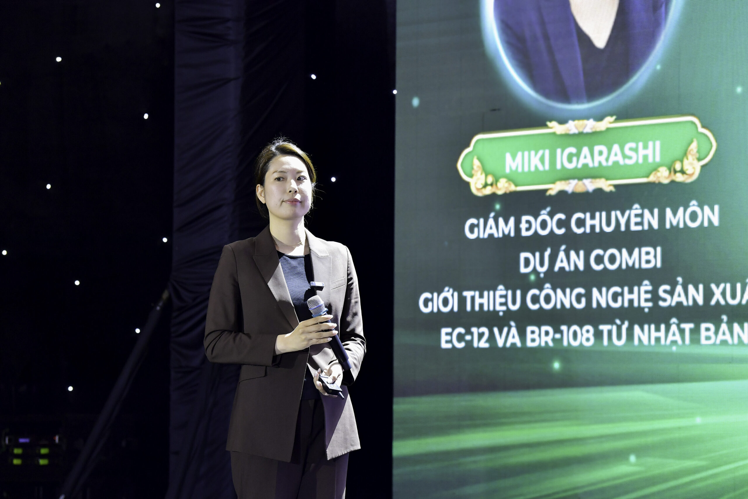 Bà Igarashi Miki – Giám đốc chuyên môn dự án COMBI