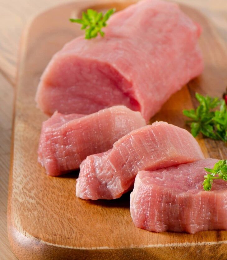 Thịt heo nạc - nguồn kẽm dễ hấp thu. dễ chế biến cho bé 