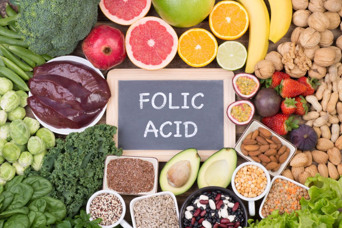 Thực phẩm giàu acid folic