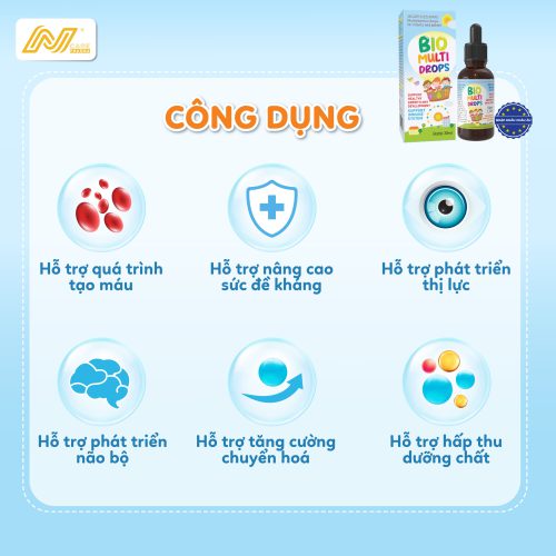 Công dụng Bio Multi Drops
